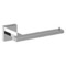 Toilet Paper Holder, Modern, Square, Chrome